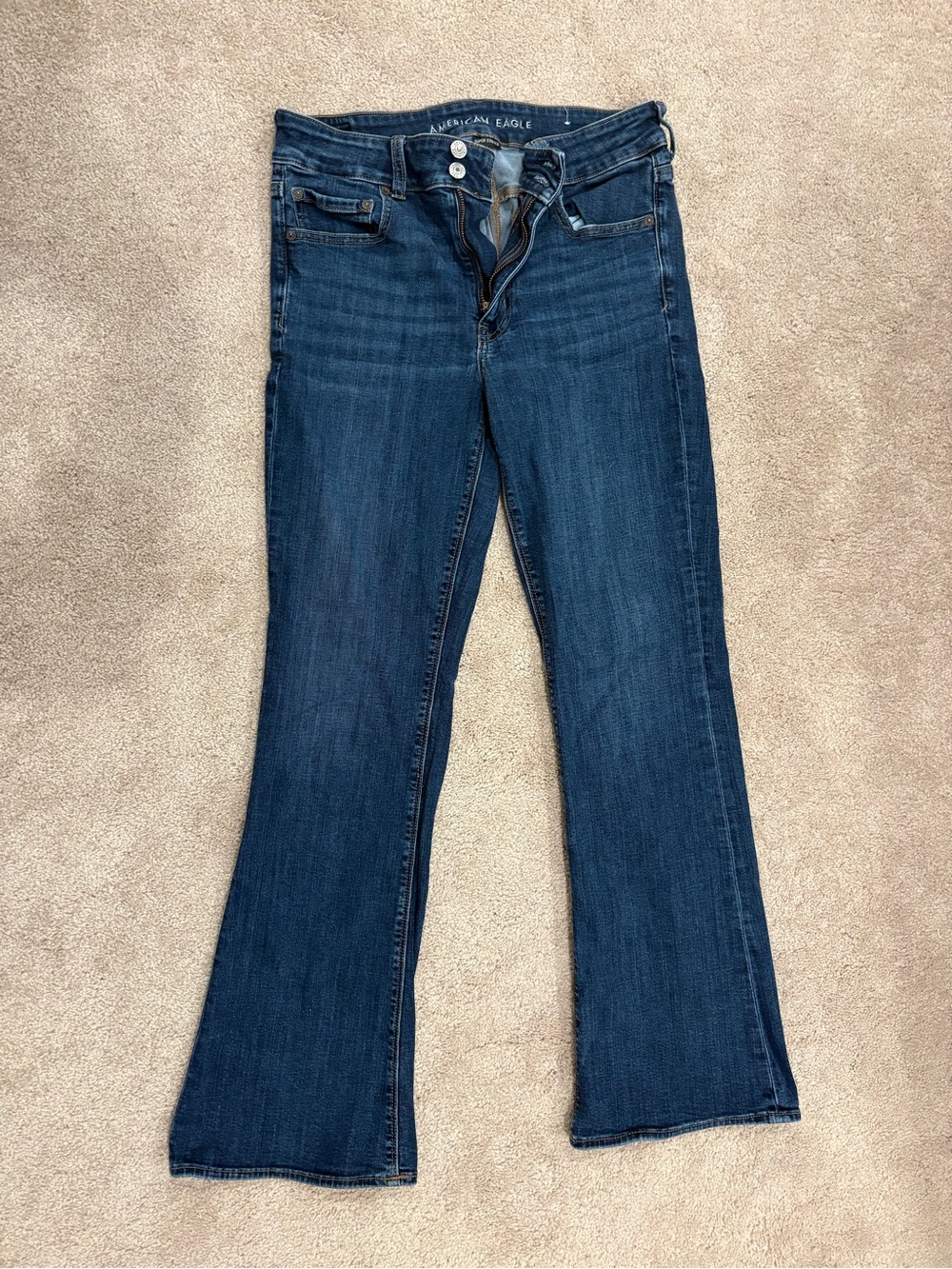American Eagle Outfitters Women's Dark Wash Bootcut Jeans